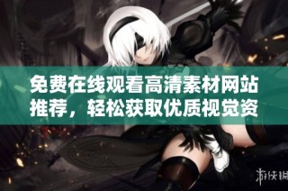 免费在线观看高清素材网站推荐，轻松获取优质视觉资源