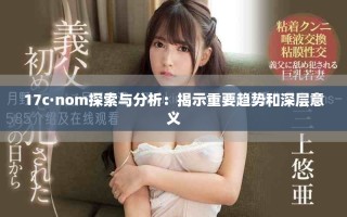 17c·nom探索与分析：揭示重要趋势和深层意义