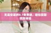 无需安装的9.1免费版，轻松获取高效体验