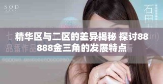 精华区与二区的差异揭秘 探讨88888金三角的发展特点