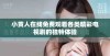 小黄人在线免费观看各类精彩电视剧的独特体验