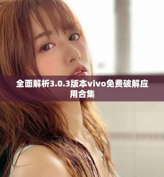 全面解析3.0.3版本vivo免费破解应用合集