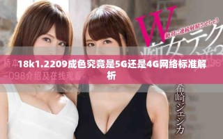 18k1.2209成色究竟是5G还是4G网络标准解析