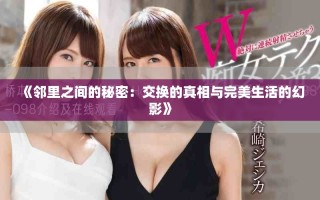 《邻里之间的秘密：交换的真相与完美生活的幻影》