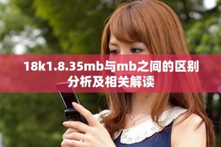 18k1.8.35mb与mb之间的区别分析及相关解读