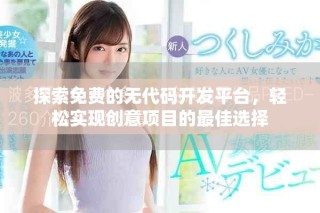 探索免费的无代码开发平台，轻松实现创意项目的最佳选择
