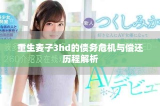 重生麦子3hd的债务危机与偿还历程解析