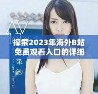 探索2023年海外B站免费观看入口的详细指南