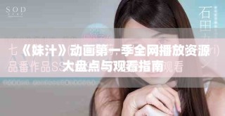 《妹汁》动画第一季全网播放资源大盘点与观看指南
