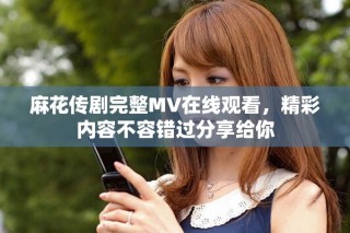 麻花传剧完整MV在线观看，精彩内容不容错过分享给你