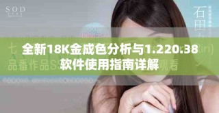 全新18K金成色分析与1.220.38软件使用指南详解