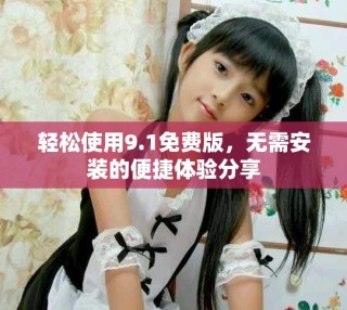 轻松使用9.1免费版，无需安装的便捷体验分享