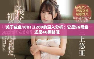 关于成色18K1.2209的深入分析：它是5G网络还是4G网络呢