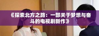 《探索北方之路：一部关于梦想与奋斗的电视剧新作》