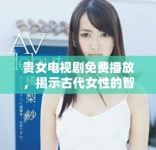 贵女电视剧免费播放，揭示古代女性的智慧与奋斗历程 