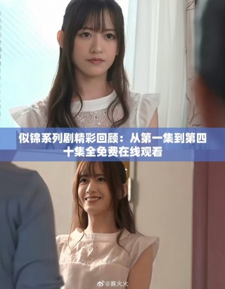 似锦系列剧精彩回顾：从第一集到第四十集全免费在线观看