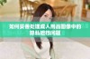 如何妥善处理成人用品图像中的隐私遮挡问题