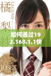 如何通过192.168.1.1快速连接和管理你的网络设置