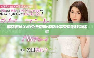 麻花传MDVR免费版助你轻松享受精彩视频体验