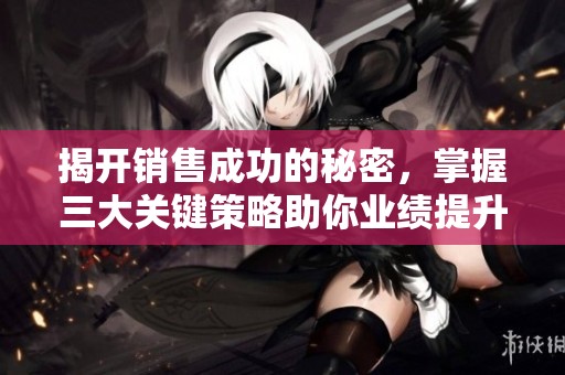 揭开销售成功的秘密，掌握三大关键策略助你业绩提升