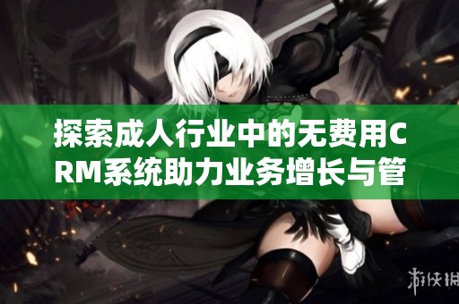 探索成人行业中的无费用CRM系统助力业务增长与管理优化