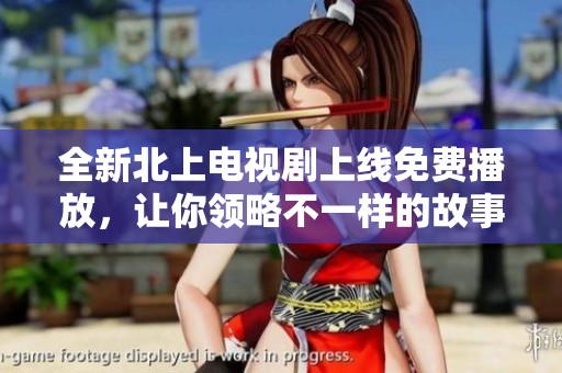 全新北上电视剧上线免费播放，让你领略不一样的故事魅力