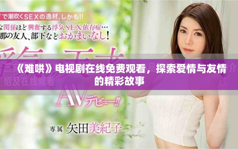 《难哄》电视剧在线免费观看，探索爱情与友情的精彩故事