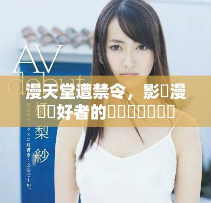 漫天堂遭禁令，影響漫畫愛好者的閱讀體驗與選擇