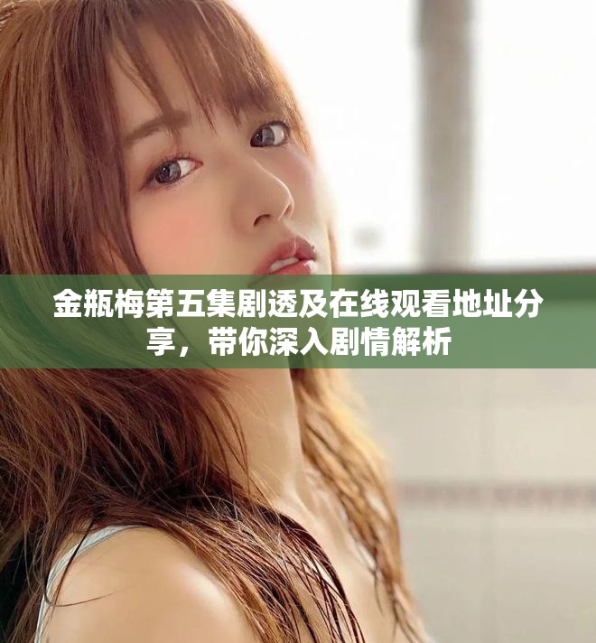 金瓶梅第五集剧透及在线观看地址分享，带你深入剧情解析