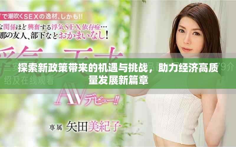 探索新政策带来的机遇与挑战，助力经济高质量发展新篇章