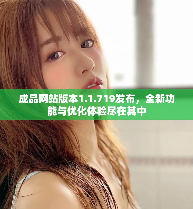 成品网站版本1.1.719发布，全新功能与优化体验尽在其中