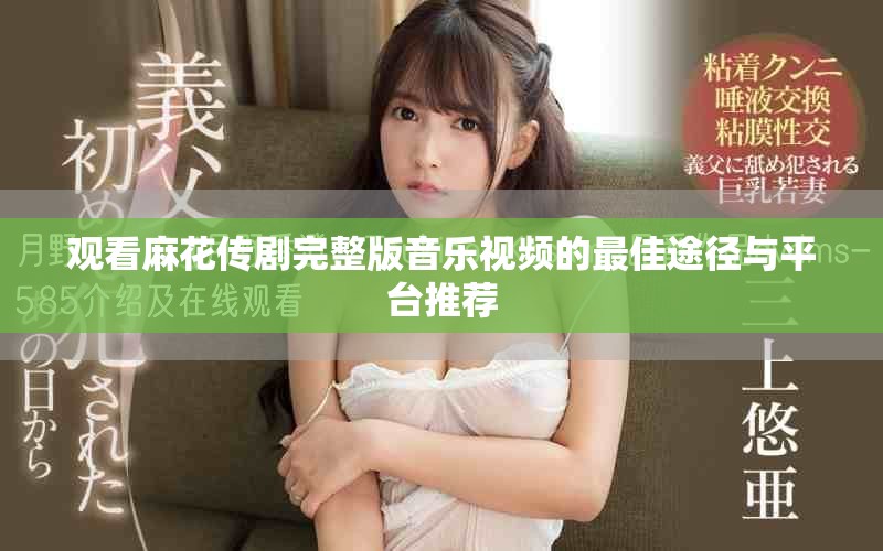 观看麻花传剧完整版音乐视频的最佳途径与平台推荐