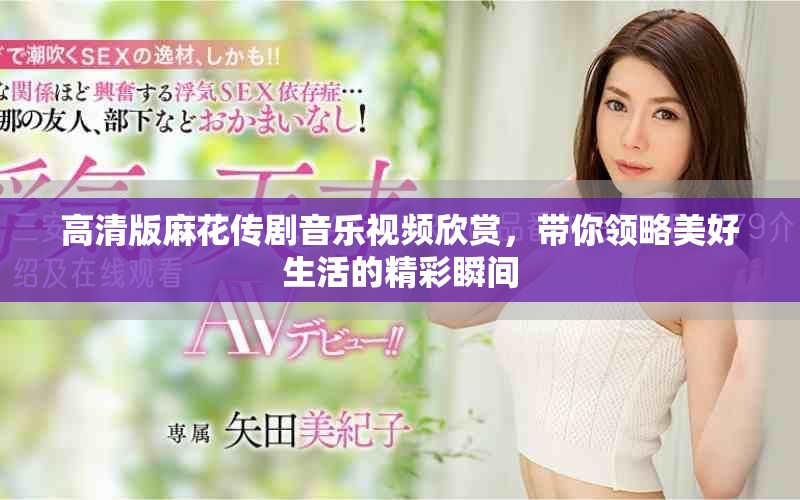高清版麻花传剧音乐视频欣赏，带你领略美好生活的精彩瞬间
