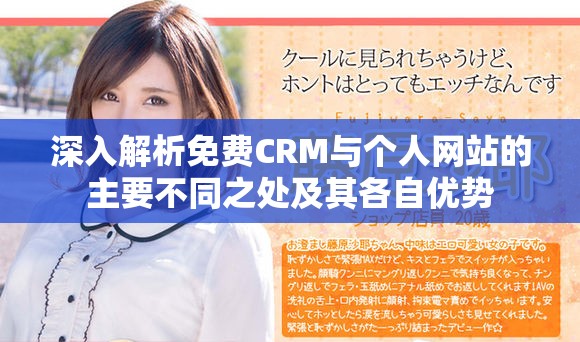 深入解析免费CRM与个人网站的主要不同之处及其各自优势