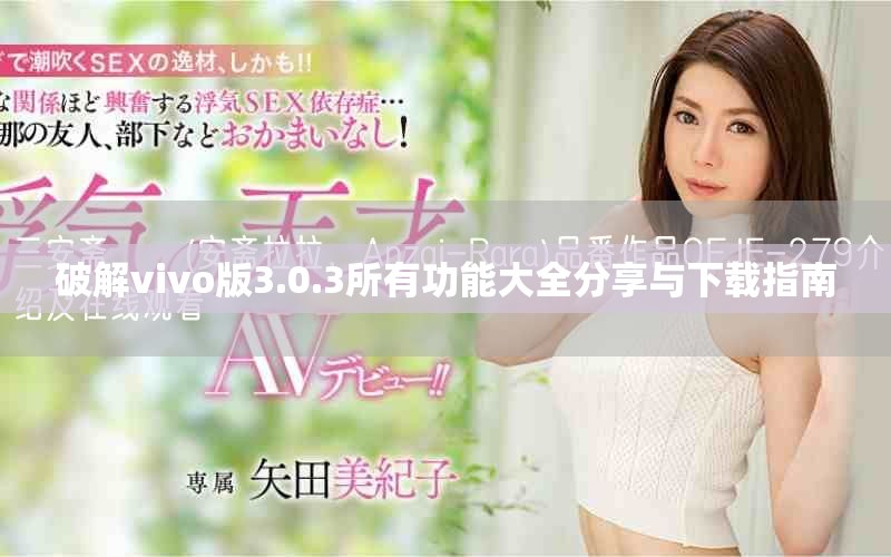 破解vivo版3.0.3所有功能大全分享与下载指南
