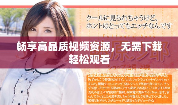 畅享高品质视频资源，无需下载轻松观看