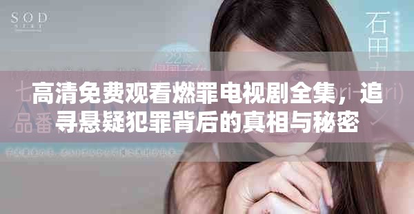 高清免费观看燃罪电视剧全集，追寻悬疑犯罪背后的真相与秘密