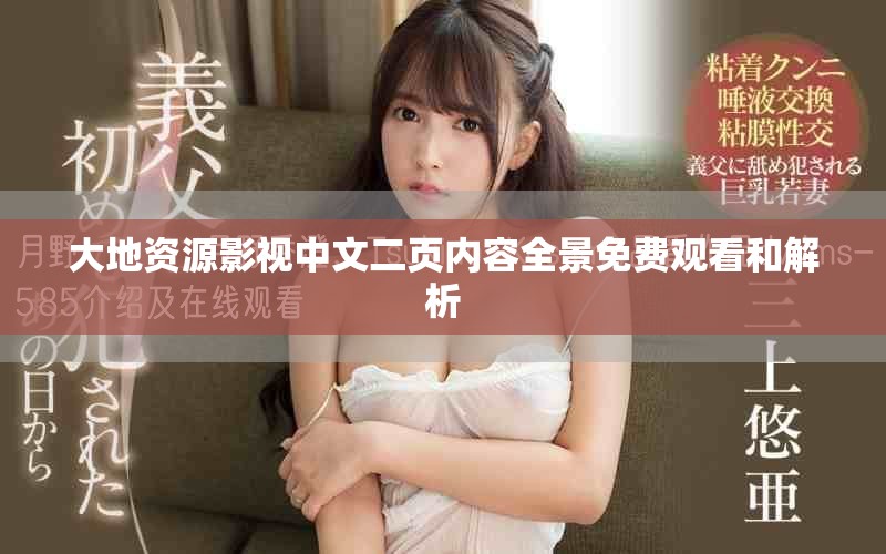 大地资源影视中文二页内容全景免费观看和解析