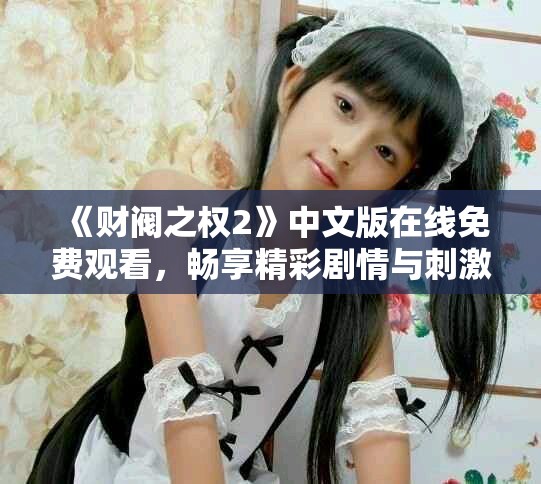 《财阀之权2》中文版在线免费观看，畅享精彩剧情与刺激对决