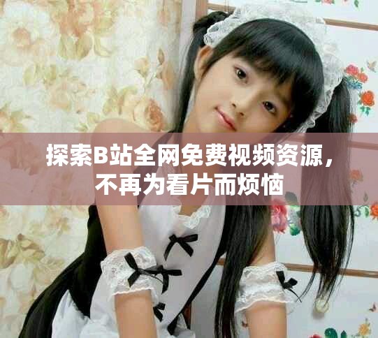 探索B站全网免费视频资源，不再为看片而烦恼