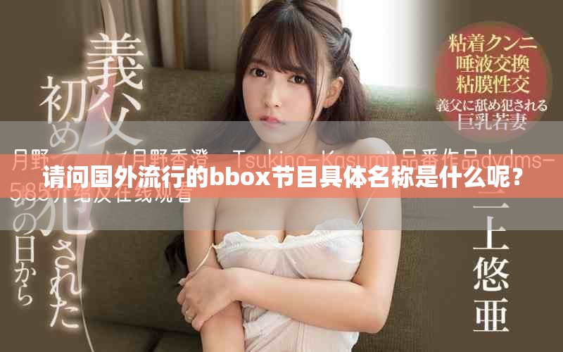 请问国外流行的bbox节目具体名称是什么呢？