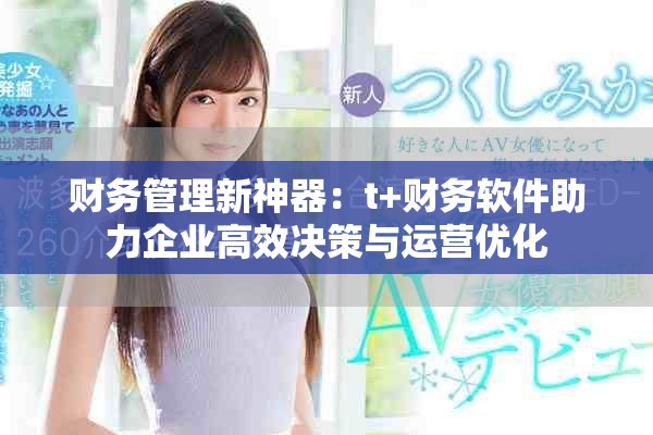 财务管理新神器：t+财务软件助力企业高效决策与运营优化