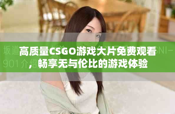 高质量CSGO游戏大片免费观看，畅享无与伦比的游戏体验
