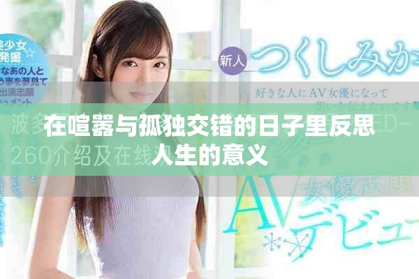 在喧嚣与孤独交错的日子里反思人生的意义