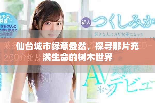 仙台城市绿意盎然，探寻那片充满生命的树木世界
