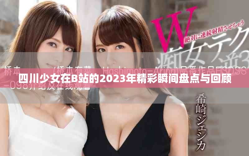 四川少女在B站的2023年精彩瞬间盘点与回顾