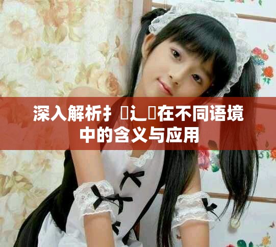 深入解析扌喿辶畐在不同语境中的含义与应用