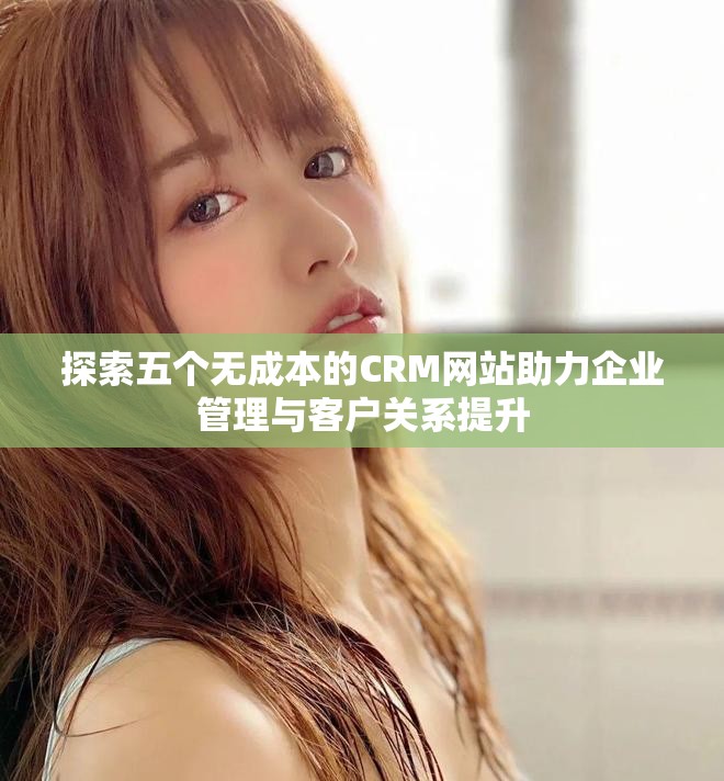 探索五个无成本的CRM网站助力企业管理与客户关系提升