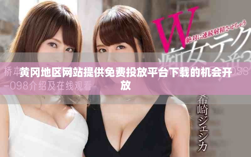 黄冈地区网站提供免费投放平台下载的机会开放