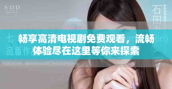 畅享高清电视剧免费观看，流畅体验尽在这里等你来探索